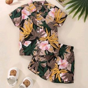 Shein Toddle Boys Two Piece Set